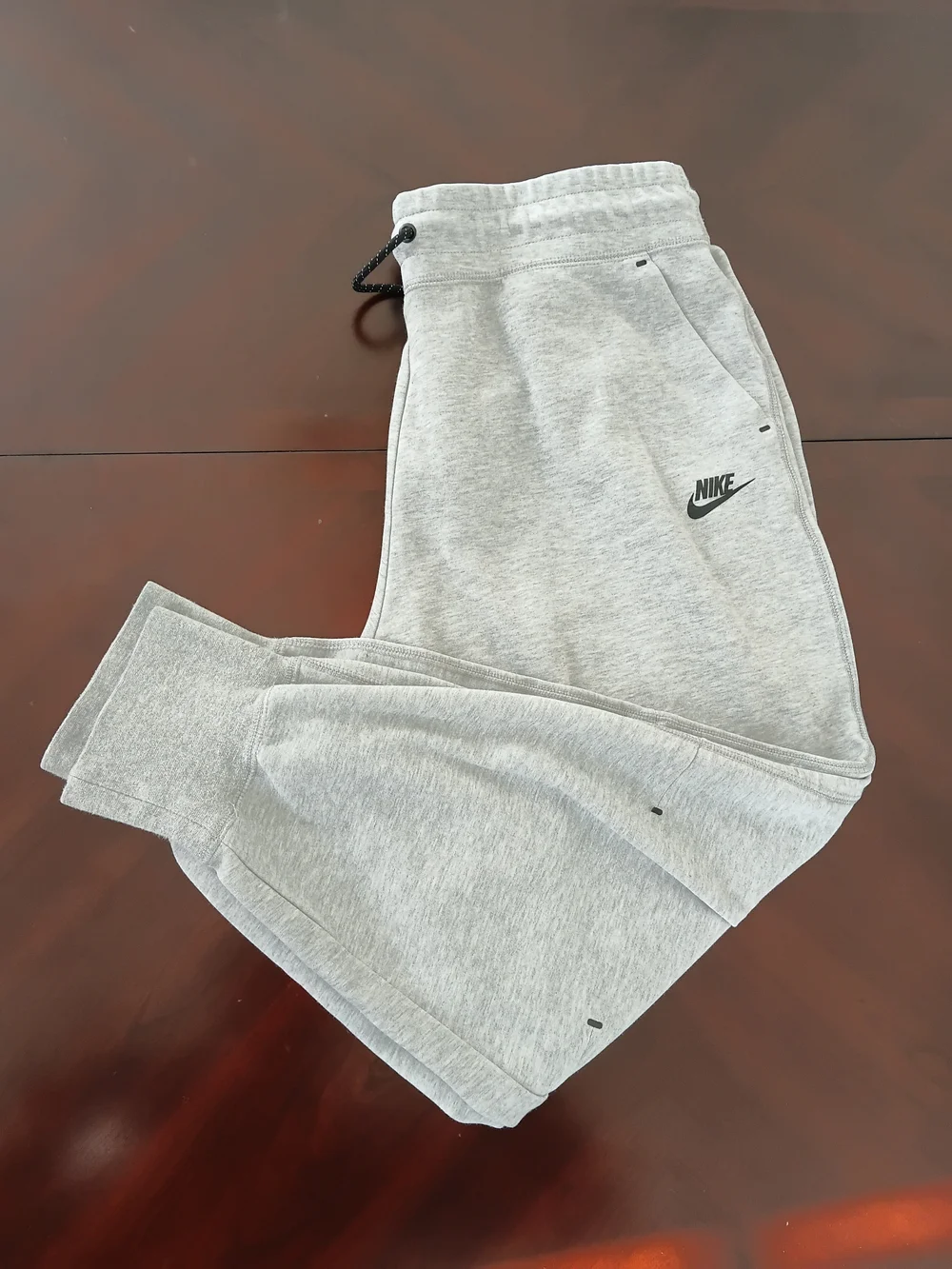 Nike Men's Sportswear Tech Gray Fleece Jogger Pants Size XL